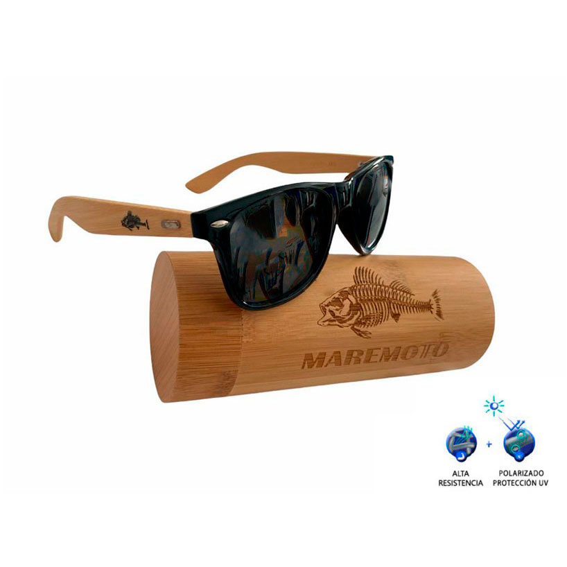 Gafas de madera bambú Maremoto Sea
